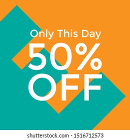 Modern Flash Sale Banner and Poster Background Vector. Editable Text and Color.