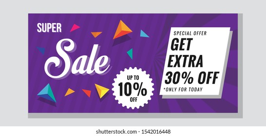 Modern Flash Sale mobile for sale banners, Poster template design Sale. Vector illustration EPS 10