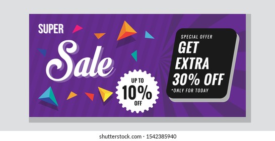 Modern Flash Sale mobile for sale banners, Poster template design Sale. Vector illustration EPS 10