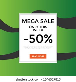 Modern Flash Sale mobile for sale banners, Poster template design Sale. Vector illustration EPS 10