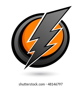 modern flash sign