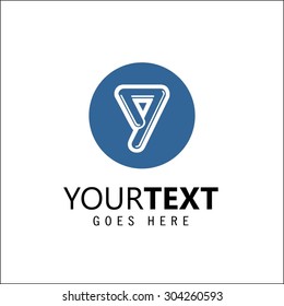 Modern and flat alphabetical logo design in vector on white background.
