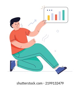Modern flat character vector of data analysis