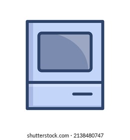 Modern flat classic computer element icon