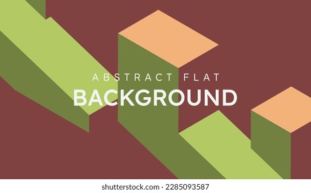 Modern flat colorful pop art background. slide presentation abstract background