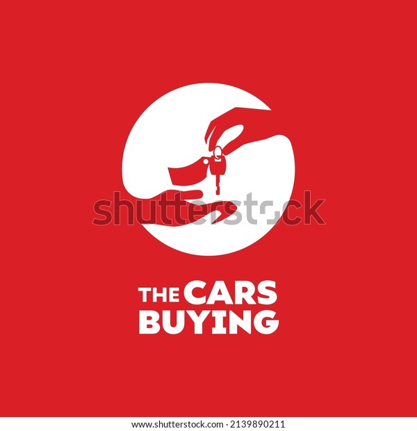 Modern\
flat, creative graphic vector illustration, abstract sign for\
buying and selling car, car offer logo\
design