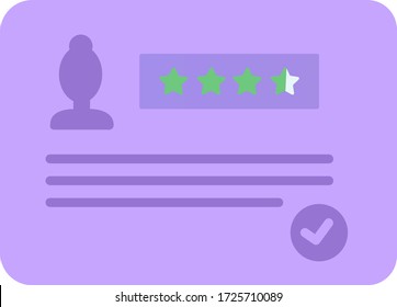 Modern flat customer success illustration
