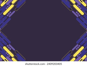 modern flat design background banner