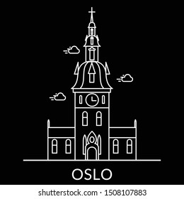 Modern flat design of cityscape silhouette all top cities in the world isolated easy to use