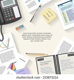 Diseño plano moderno concepto de equipo creativo para e-business, sitios web, aplicaciones móviles, banners, folletos corporativos, portadas de libros, diseños, etc. Vector eps10 ilustración