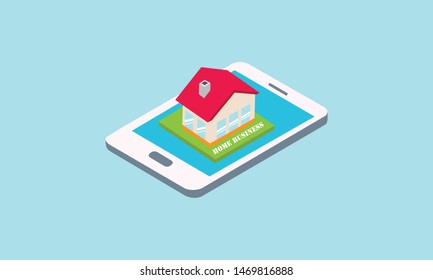 Modern flat design isometric concept for website and mobile website. Landing page template