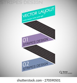 Modern flat design. Vector infographic. Simple layout.