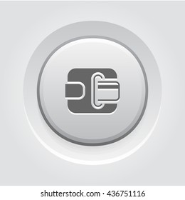 Modern Flat Digital Wallet concept Illustration