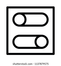 Modern flat electronic key icon