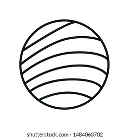 Modern flat flawless monoline emblem logo