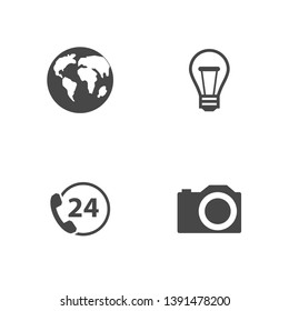 Modern flat icon technology set.
Digital technology concept, vector illustration. Business icons.
