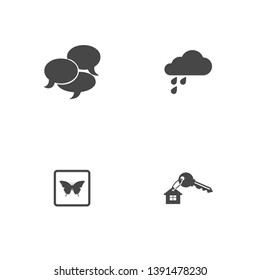 Modern flat icon technology set.
Digital technology concept, vector illustration. Business icons.