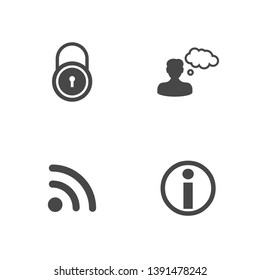 Conjunto moderno de tecnología de iconos planos.
Concepto de tecnología digital, ilustración vectorial. Iconos comerciales.