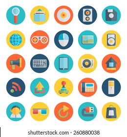 Modern flat icons Ã¢?? set 1