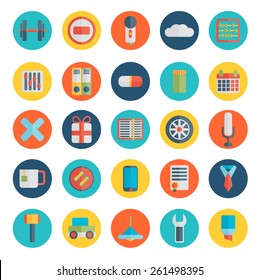 Modern flat icons -?? set 4