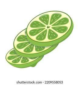 Ilustración plana moderna de limón 
