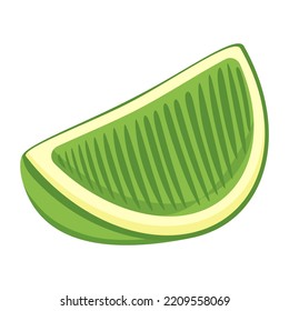 Ilustración plana moderna de limón 
