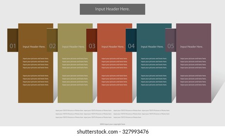 Modern flat infographics options banner. Vector illustration. can be used for workflow layout, diagram, number options, web design.
