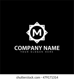Modern flat logo design for repair, construction, hardware companies.