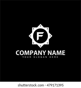 Modern flat logo design for repair, construction, hardware companies.