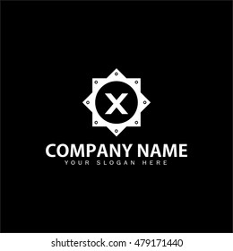 Modern flat logo design for repair, construction, hardware companies.