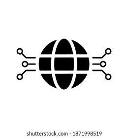 Modern flat logo. Easy to use