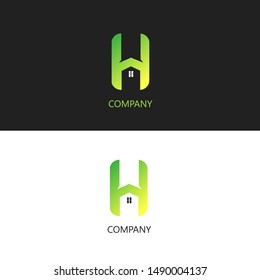 modern flat logo house concept. EPS 10
