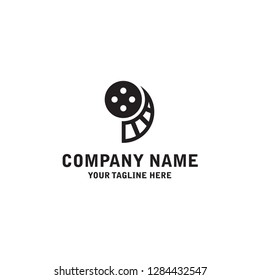 Modern Flat Logo Icon Design for Film / Movie  / Cinematography Industry