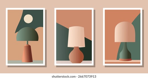 Modern Flat Object Illustration – Aesthetic Everyday Items