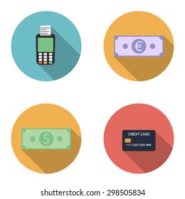 Modern flat Payment design icon