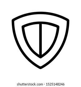 Modern flat security icon illustration