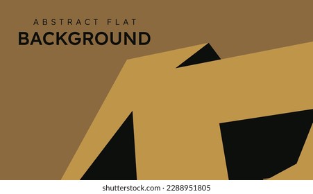 Modern flat shaded color background. simple abstract presentation slide cover.