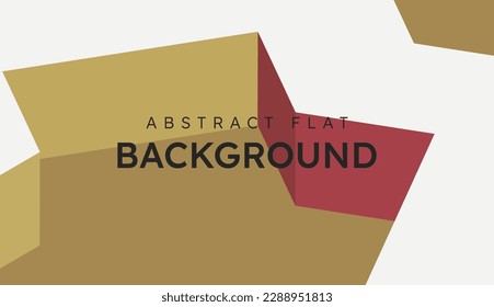 Modern flat shaded color background. simple abstract presentation slide cover.