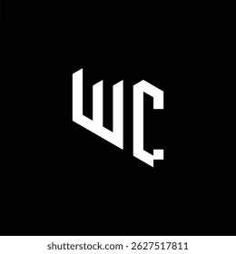 Modern flat style logo featuring the letters W and C. Clean, minimalist, and professional design ideal for branding, corporate identity, and business use.