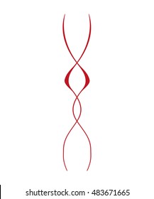 Modern flat symbol background for business