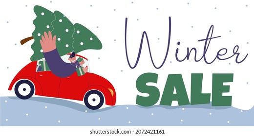 modern flat vector concept illustration
 black friday big sale promotion discount. 

