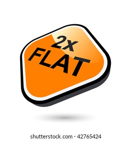 modern flate sign