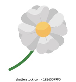 
Moderne Blumensymbol 