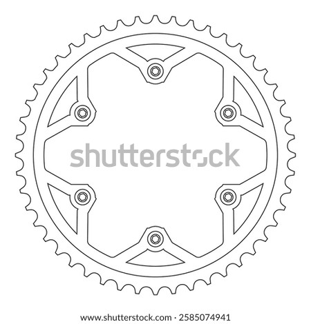 modern floating cnc motor gear shape design 013