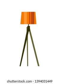 Modern Floor lamp. Vector illustration