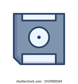 Modernes Diskettensymbol