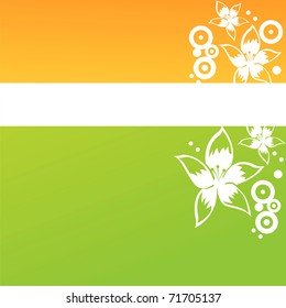 modern floral background