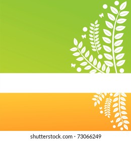 modern floral background