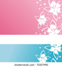 modern floral background