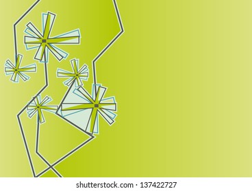 modern floral background with decorations for easter valentine women mothr day